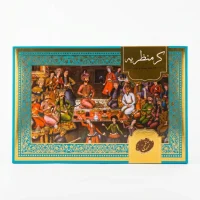 گز منظریه لقمهای 20٪ مغز پسته و بادام