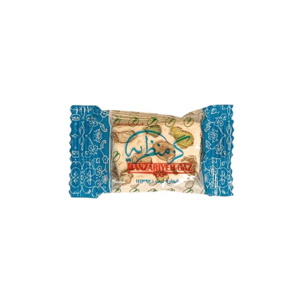 گز لقمه ای پسته و بادام