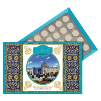گز آردی 30% مغز پسته و بادام طرح شیخ لطف الله