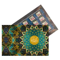 گز 30% پسته و بادام طرح گنبد صفوی