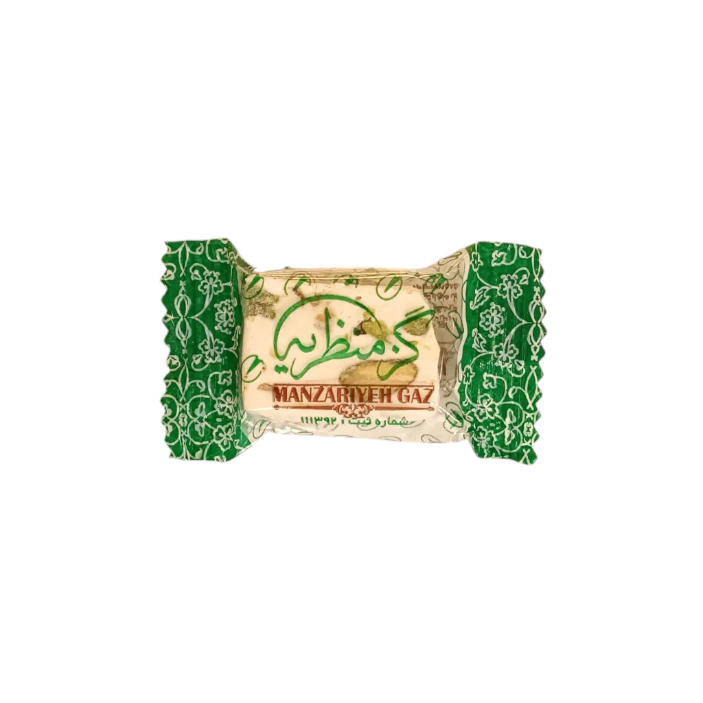 راهنمای جامع و مقایسه تخصصی گز پسته اصفهان 17 گز لقمه 28% مغز پسته نیم کیلویی