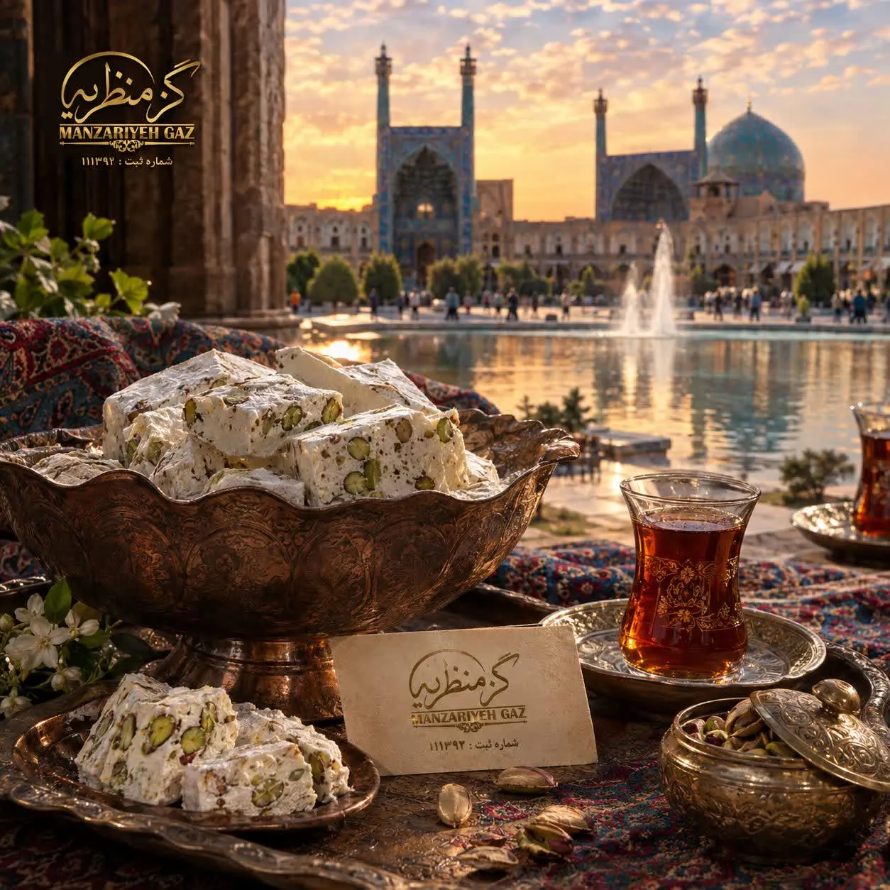راهنمای کامل تشخیص گز اصل و مرغوب اصفهان از گز تقلبی (۷ نشانه کلیدی) 1
